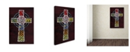 Trademark Global Design Turnpike 'Celtic Cross' Canvas Art - 19" x 12" x 2"